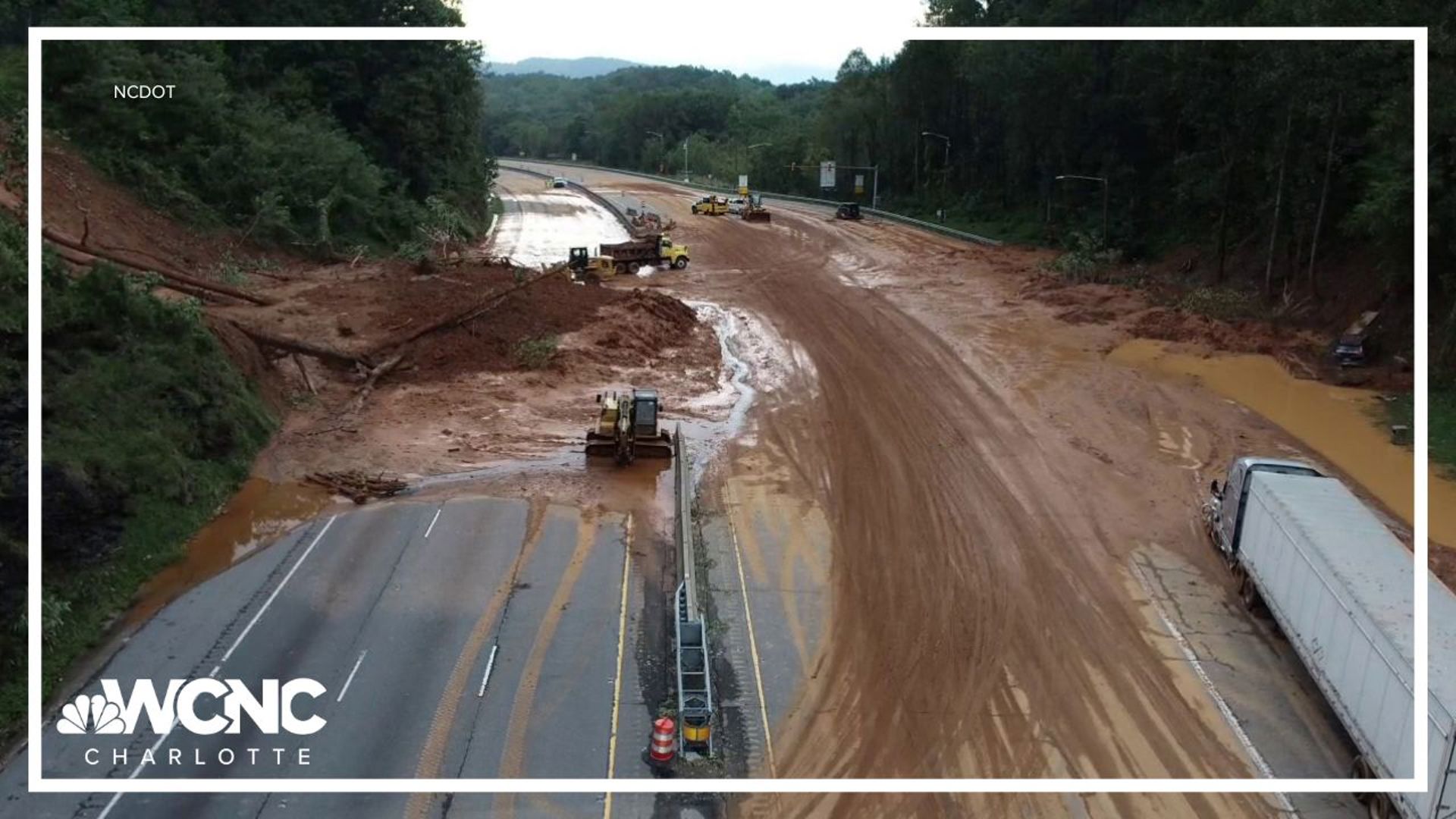 North Carolina Department of Transportation says drivers should consider all roads in western North Carolina closed.