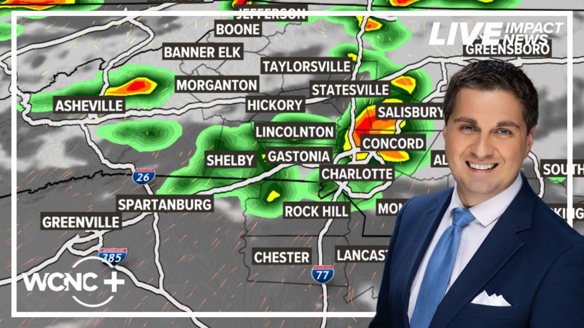 Large hail, damaging winds possible Thursday across Charlotte area ...