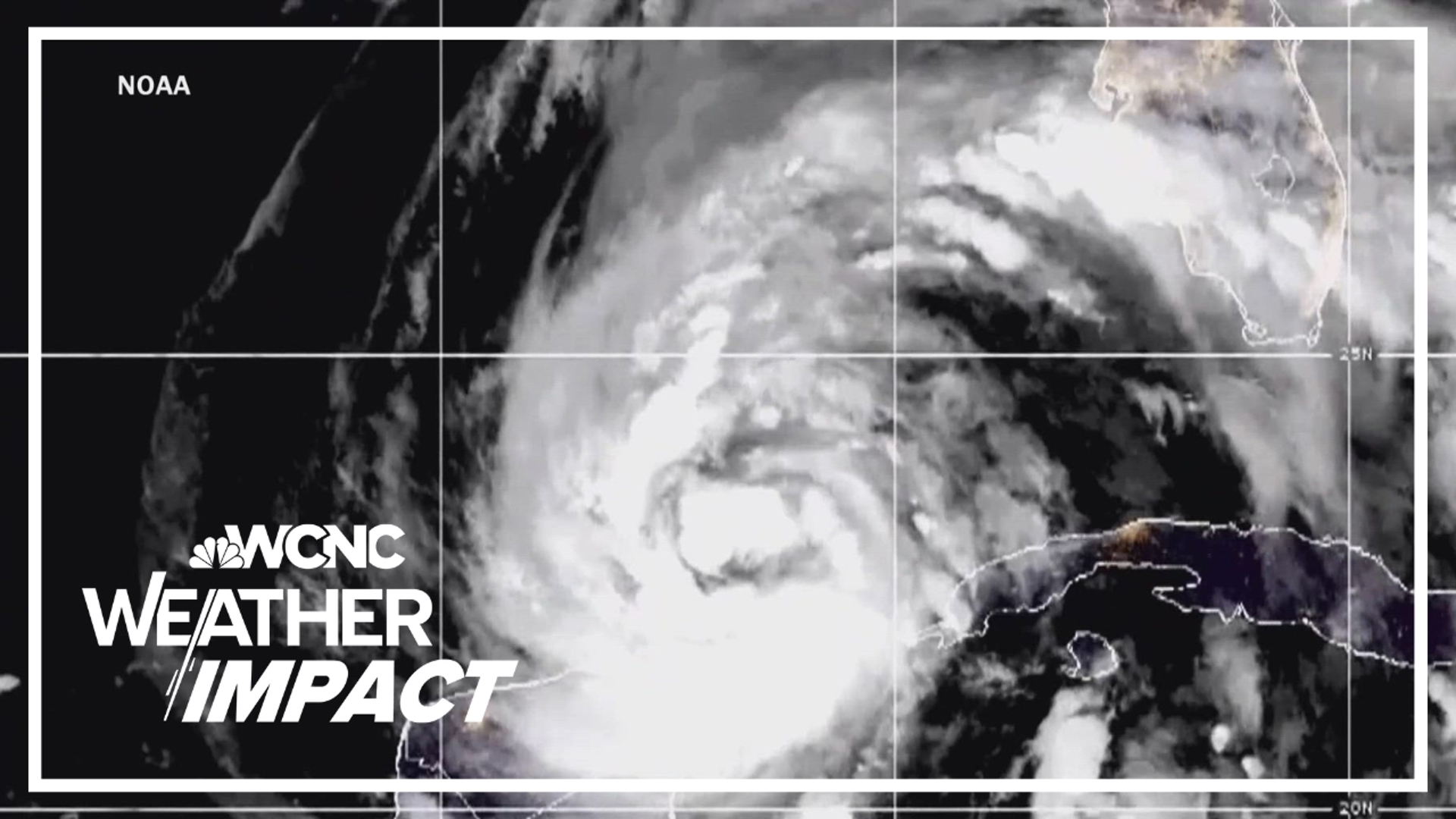 Helene is now a Category 2 hurricane with sustained 105 mph winds.