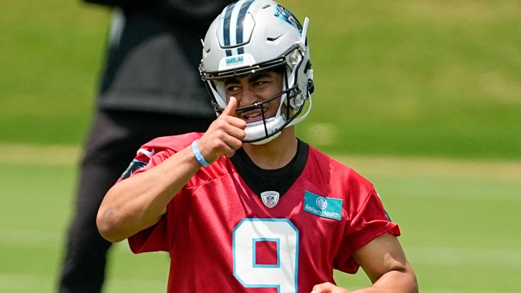 Panthers HC has high praise for Bryce Young after first day