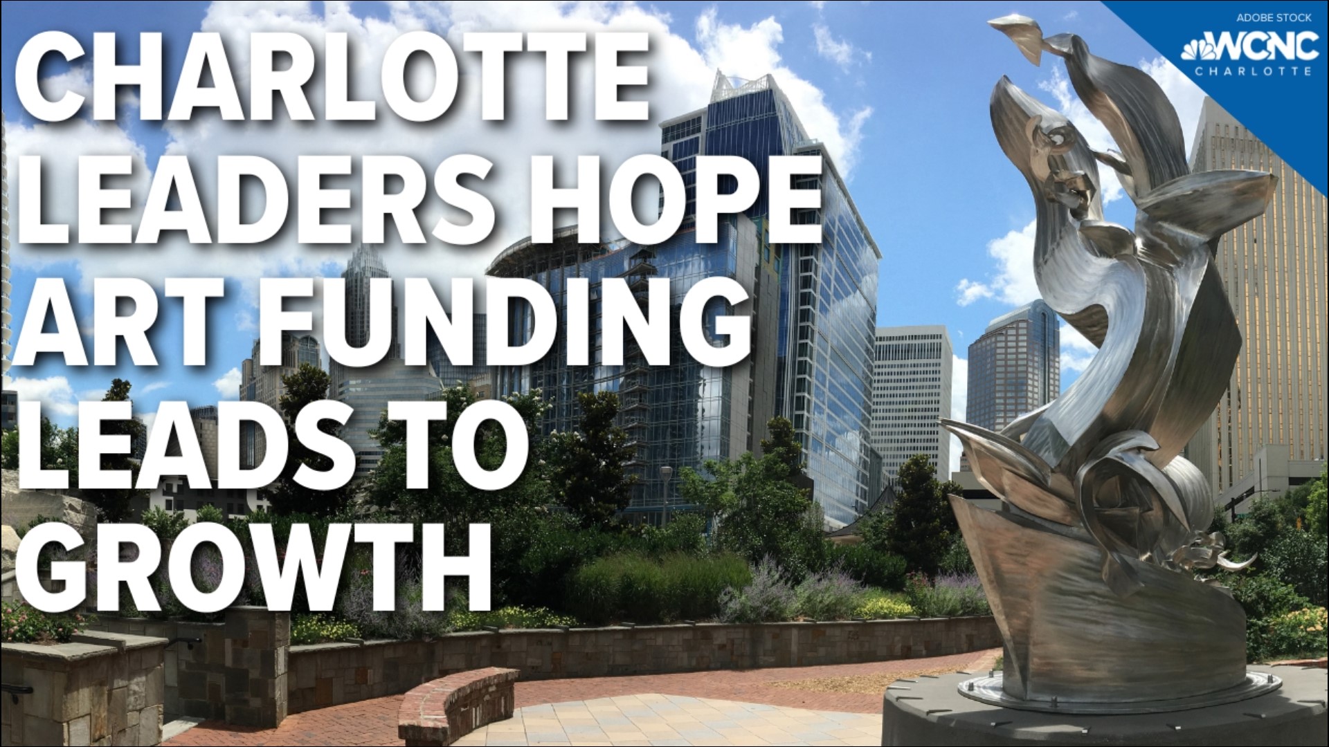 An arts and culture plan is in the works for the city of Charlotte.