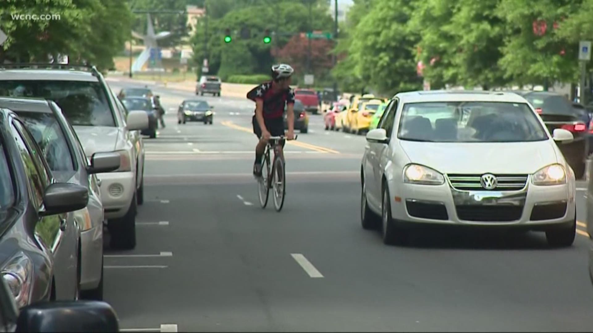 City leaders are proposing adding bike lanes to uptown streets in an effort to curb crashes involving cyclists.