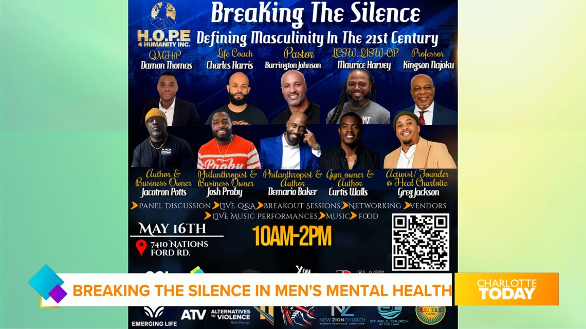 Charlotte event creates space for men to heal and lead