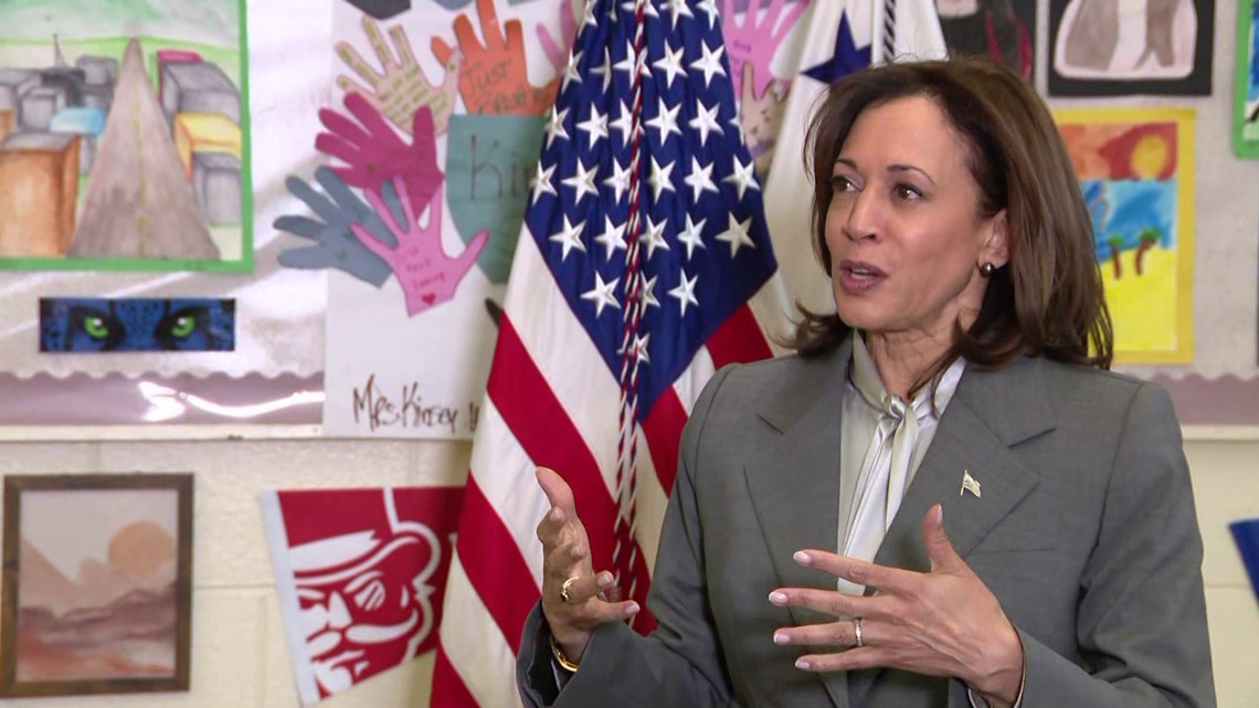 Kamala Harris in Charlotte to discuss mental health funding