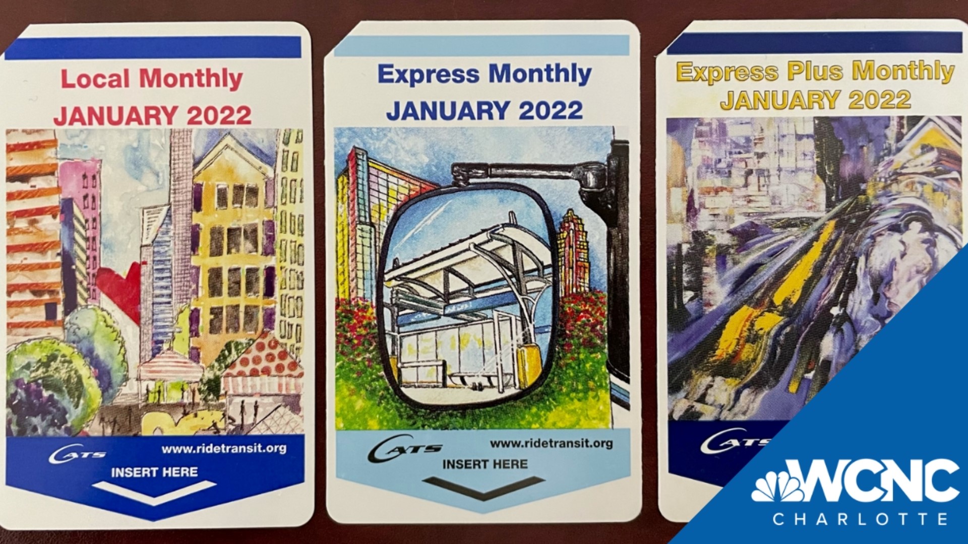 CATS said the three winners will be selected to have their artwork printed on Local, Express and Express Plus passes for the 2023 calendar year.