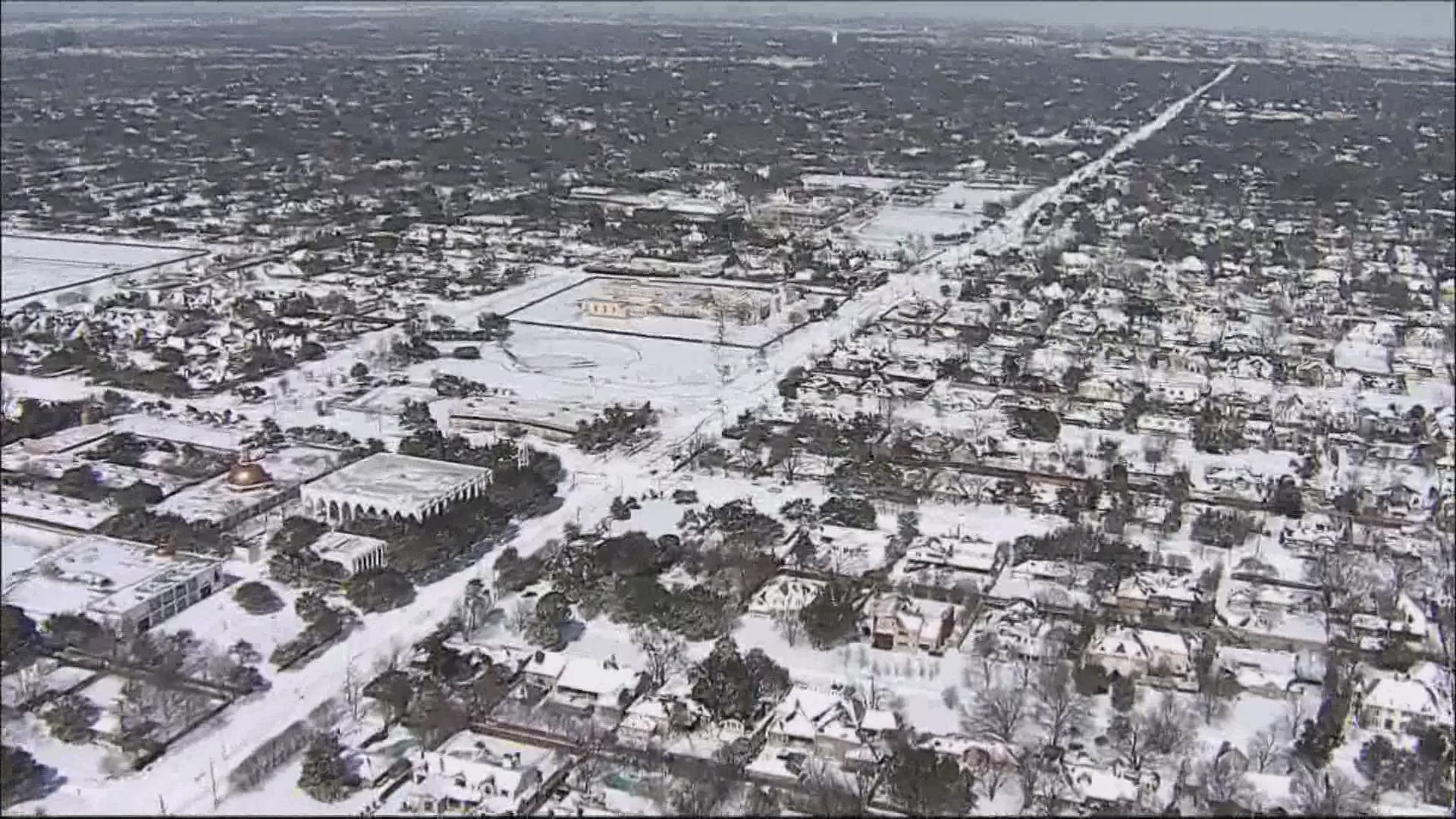 Sunday night, some of the state's equipment and infrastructure from power plants that help transmit power froze and stopped working, leaving many without power.