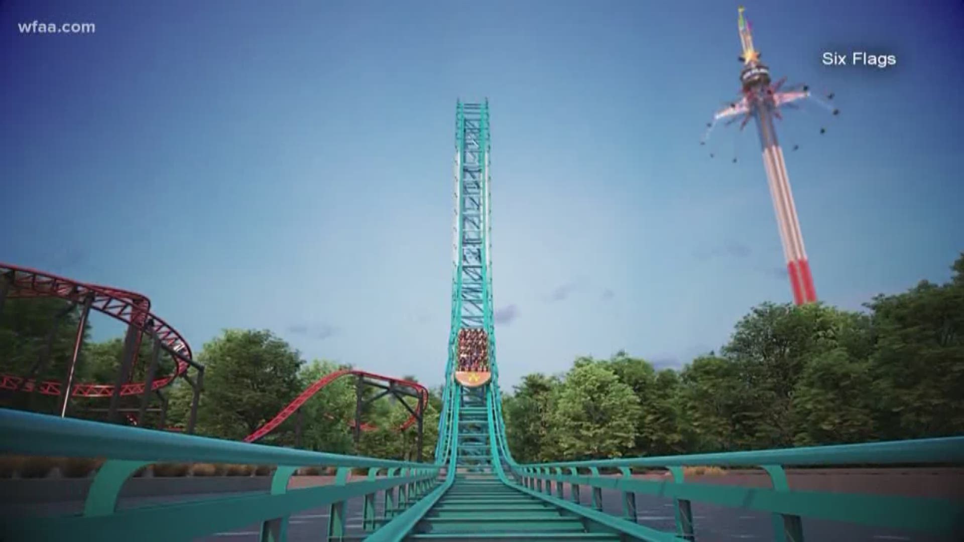 Six Flags Over Texas: 'Aquaman: Power Wave'