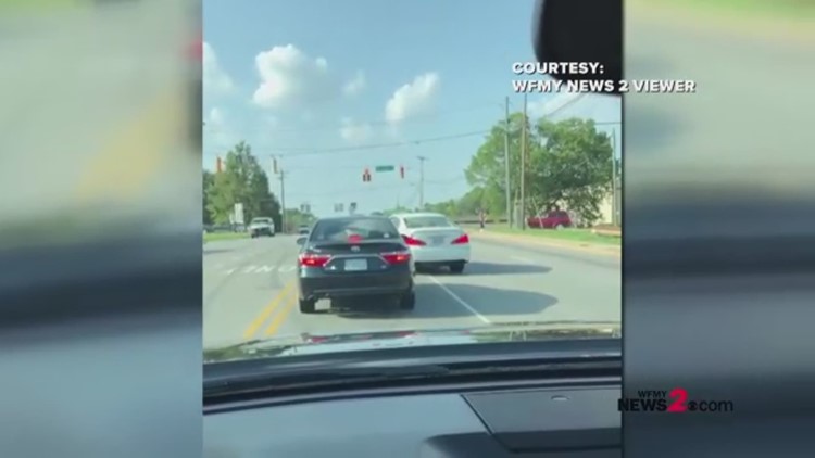 Man Yells at Multiple Drivers During Road Rage Incident in Greensboro