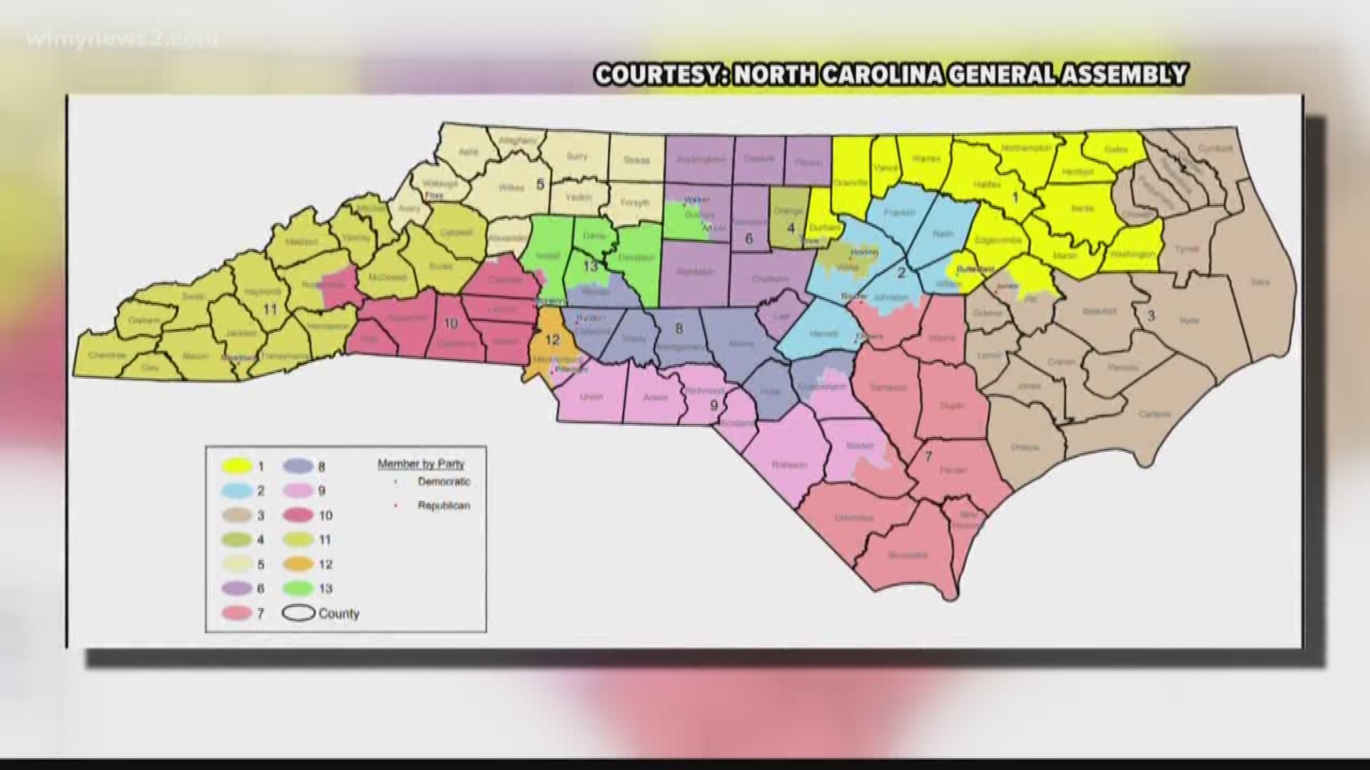 NC judges blocked current congressional map.