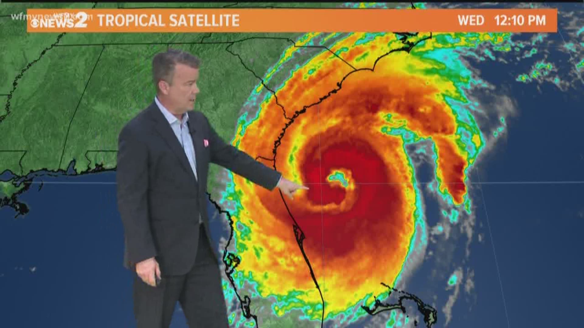 Dorian Update Moving North Now Toward Nc Hurricane Warnings And Watches For Sc Nc Coast What We Can Expect Wcnc Com