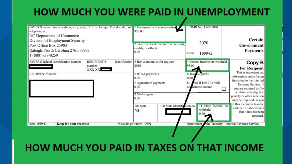 Unemployment Benefits Are Taxable Look For A 1099 G Form Wcnc