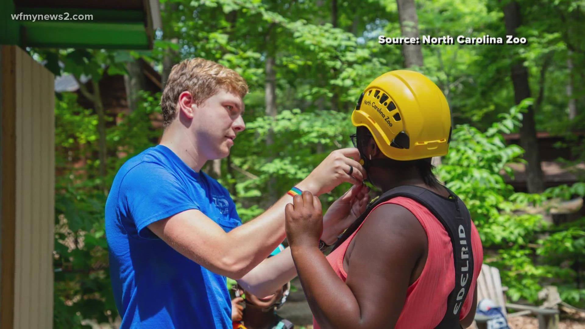 As the North Carolina Zoo continues filling positions, they’re offering hourly wages starting at $10/hour for part-time employees.