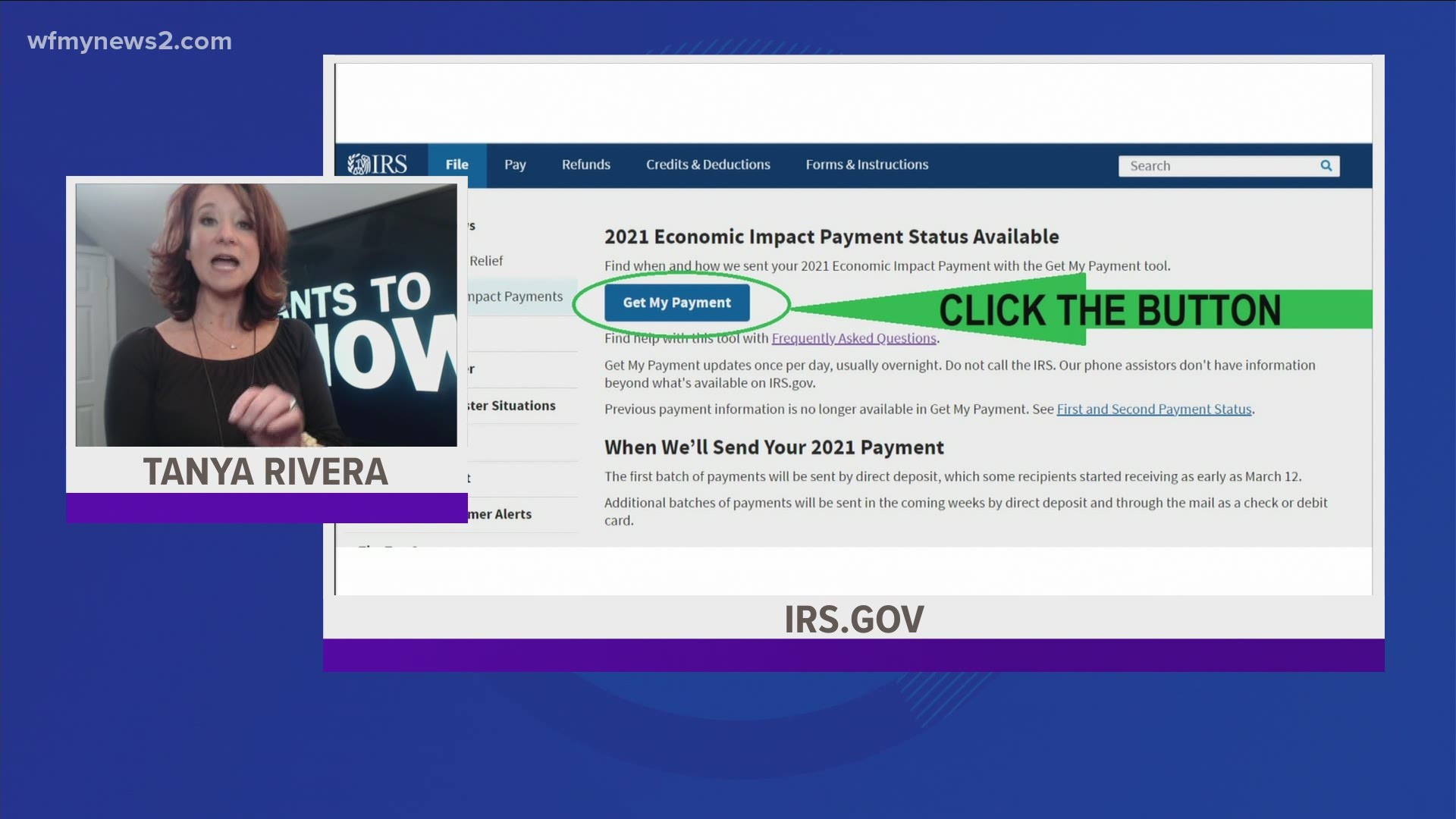 The best way someone can figure out how much money their stimulus check payment will have is to check the “Get My Payment” tool at irs.gov