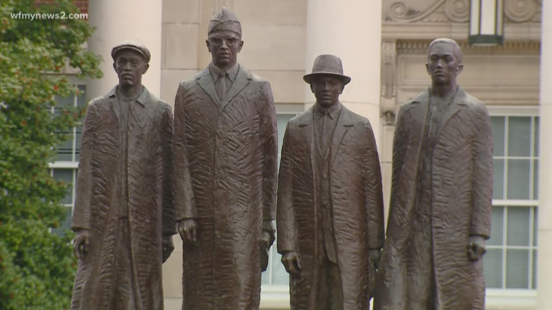 The university encouraged today's young people on the anniversary of the day four NCA&T students made their mark in American history.