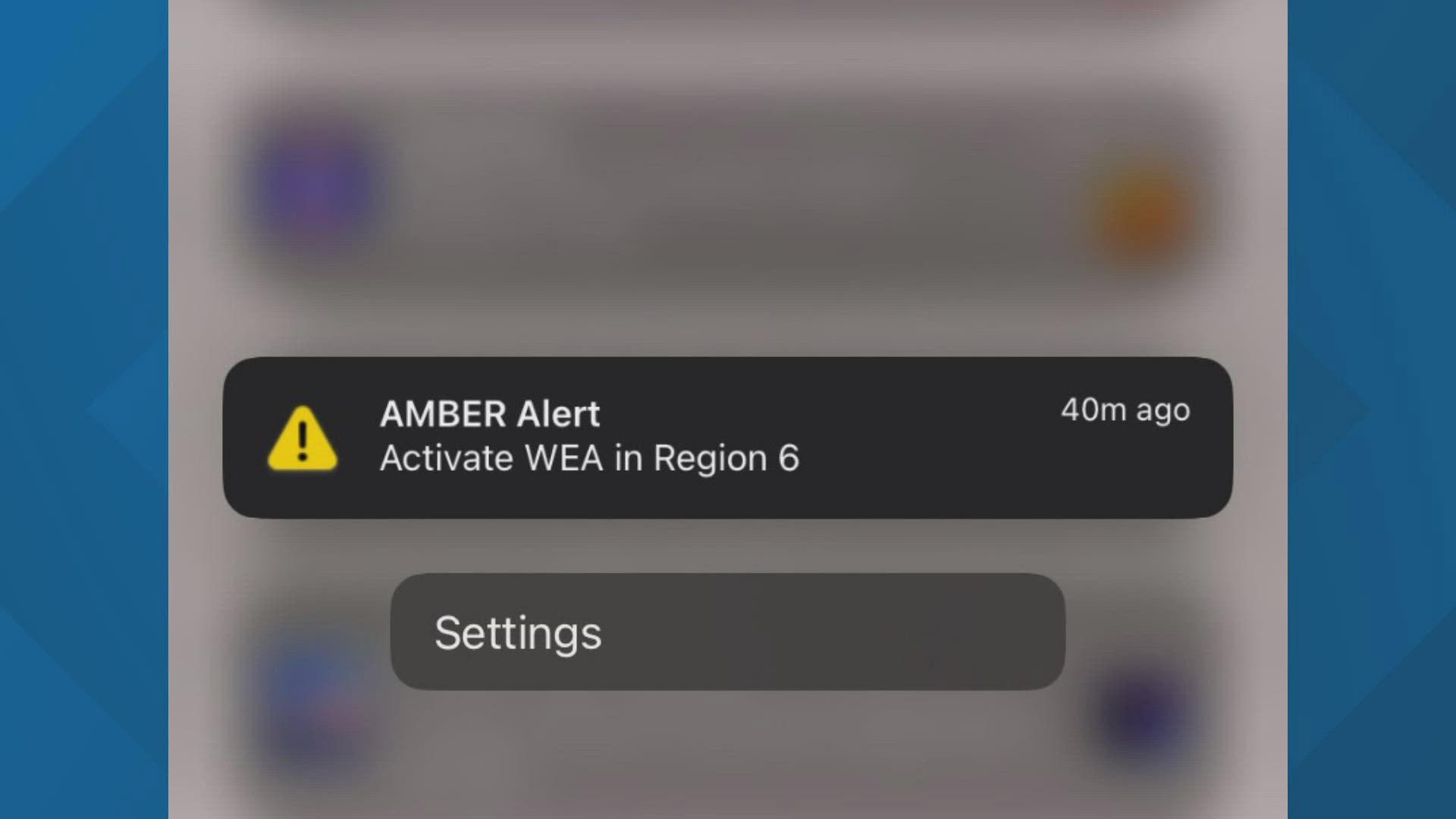 An Amber Alert was sent out but caused some confusion.