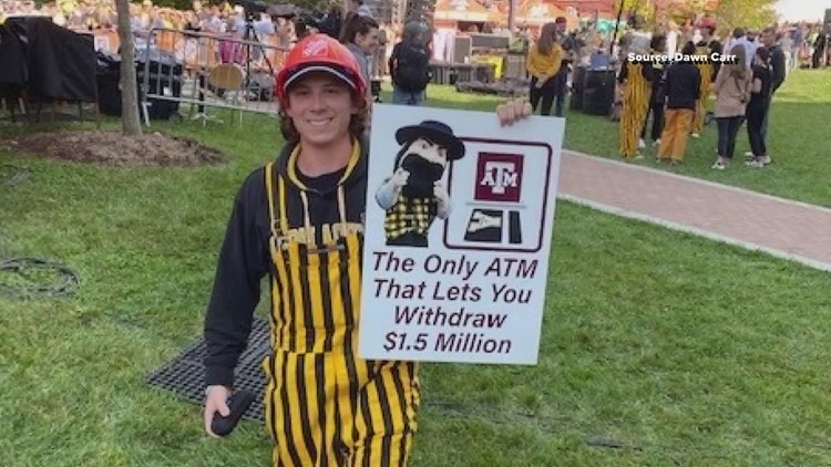 App State freshman wins free tuition with College GameDay sign: 'I'm still kind of speechless'