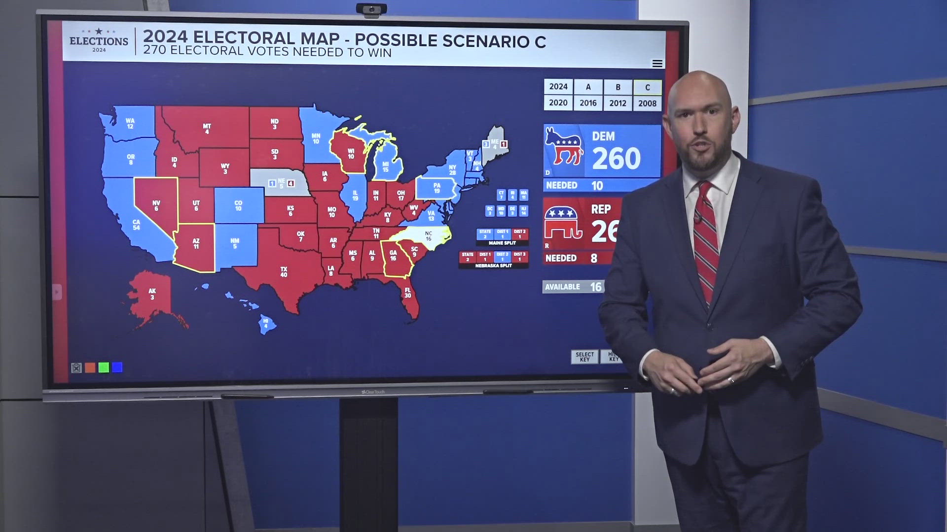 North Carolina is always a key swing state. That won't be any different in 2024.