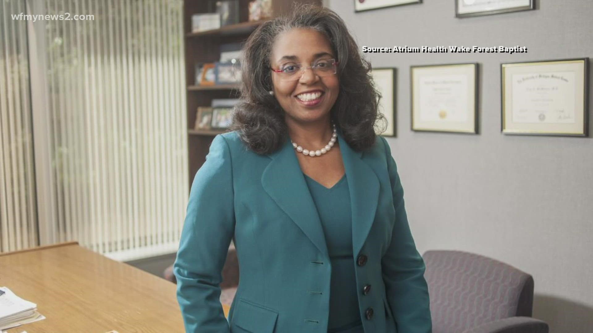 Dr. Amy McMichael is the first black female chair at Atrium Health Wake Forest Baptist, and the first black female chair of dermatology in the United States.