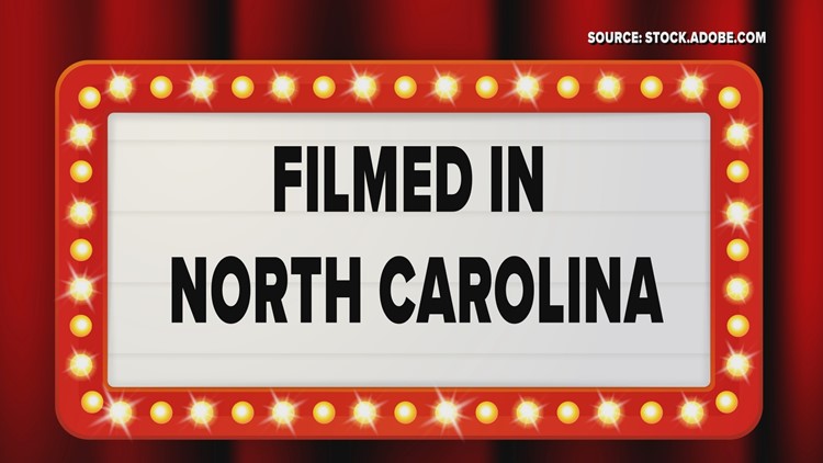 What movies and TV shows are filming in North Carolina?