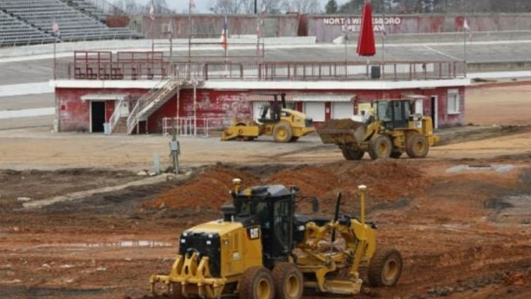 North Wilkesboro Speedway construction underway, more to be done