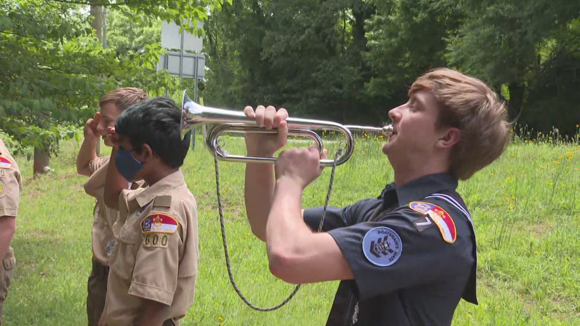 Scouts to play 'Taps' at historic Bugle Boy site in Guilford Co.