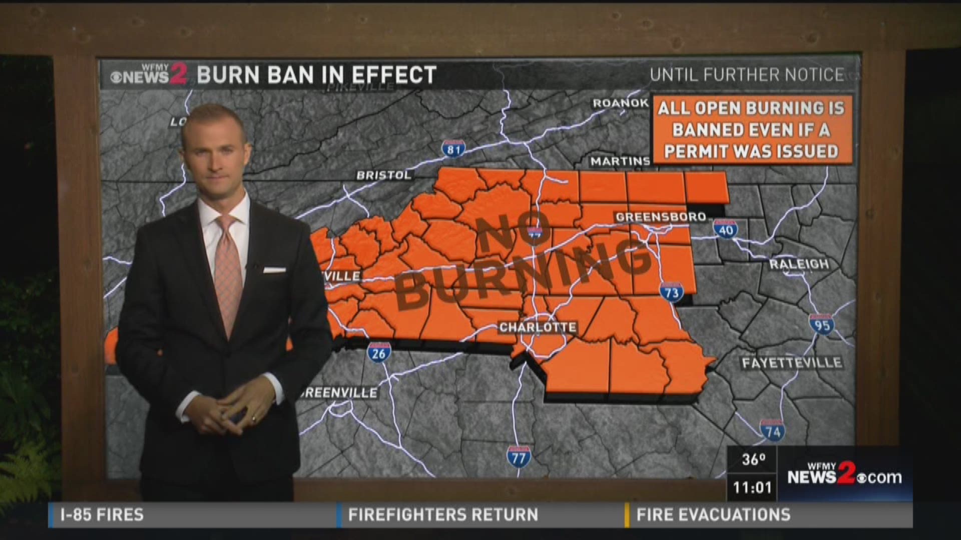 Burn ban expanded Is your County on the list?