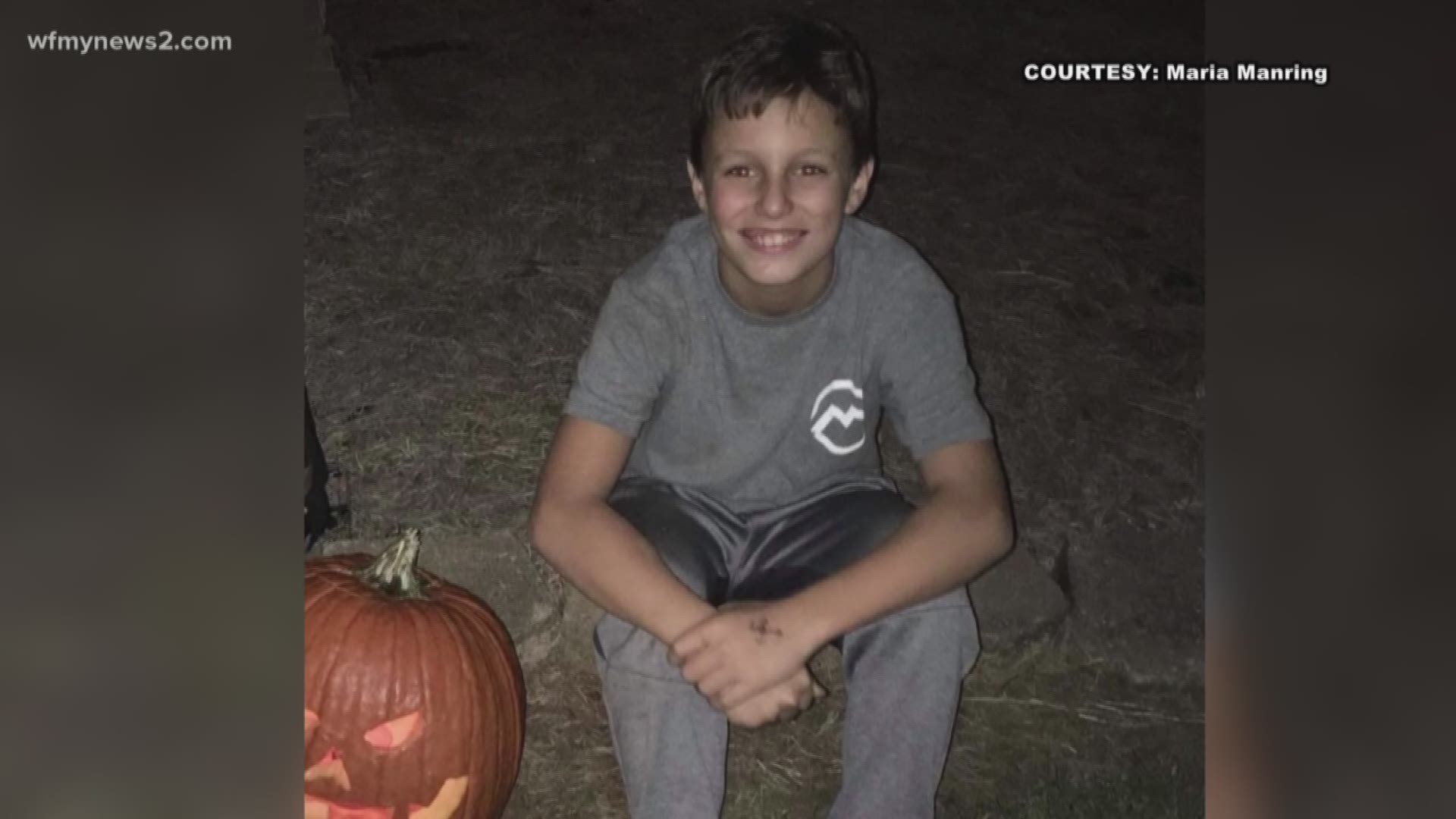 Their funny, strong, energetic boy died while trick-or-treating, but they say he will help save other young lives.