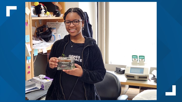 NC student's idea is literally 'out of this world'. How she got her science experiment on the International Space Station