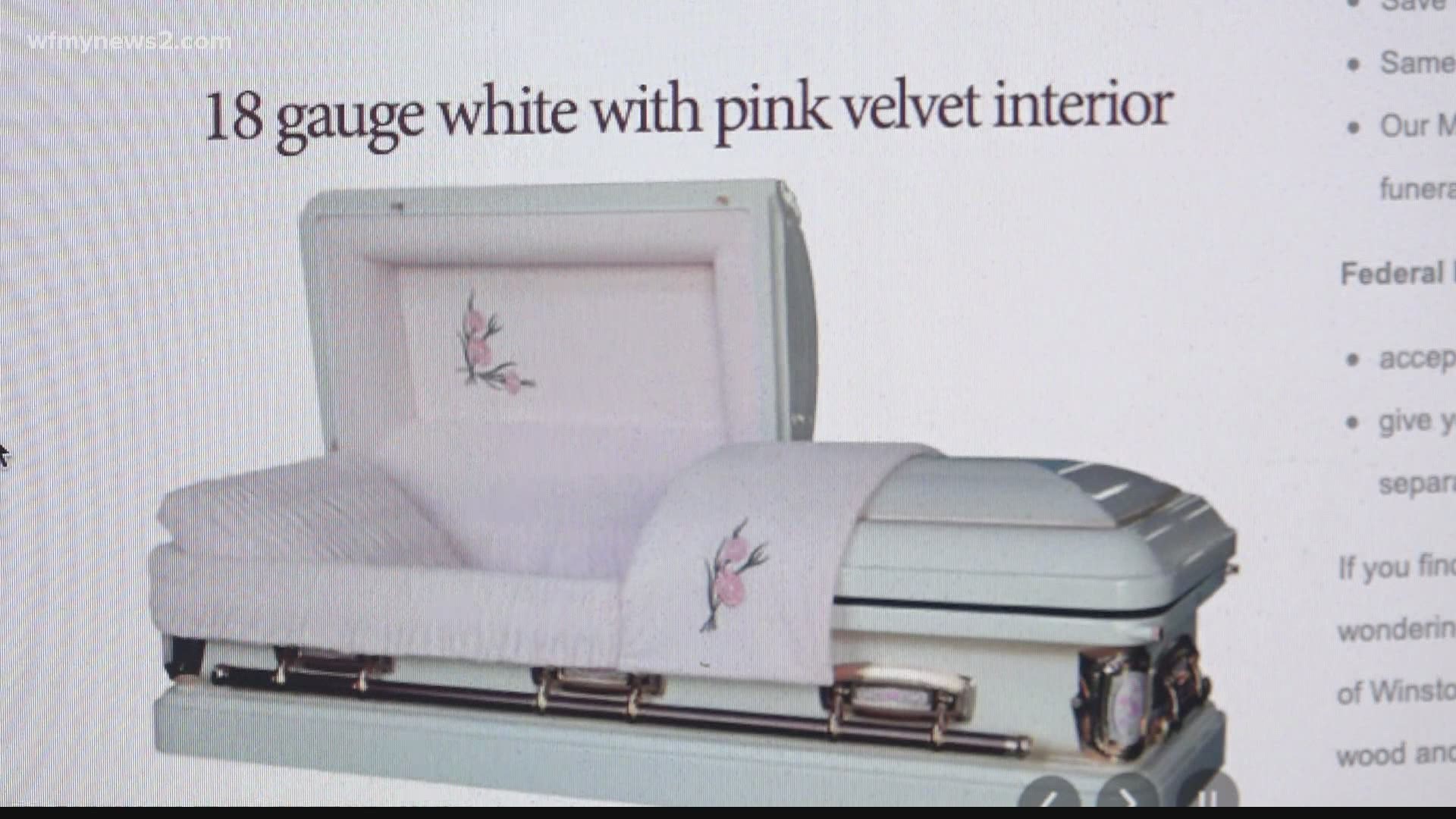 Bryan Little said his company is running out of available caskets for grieving families.