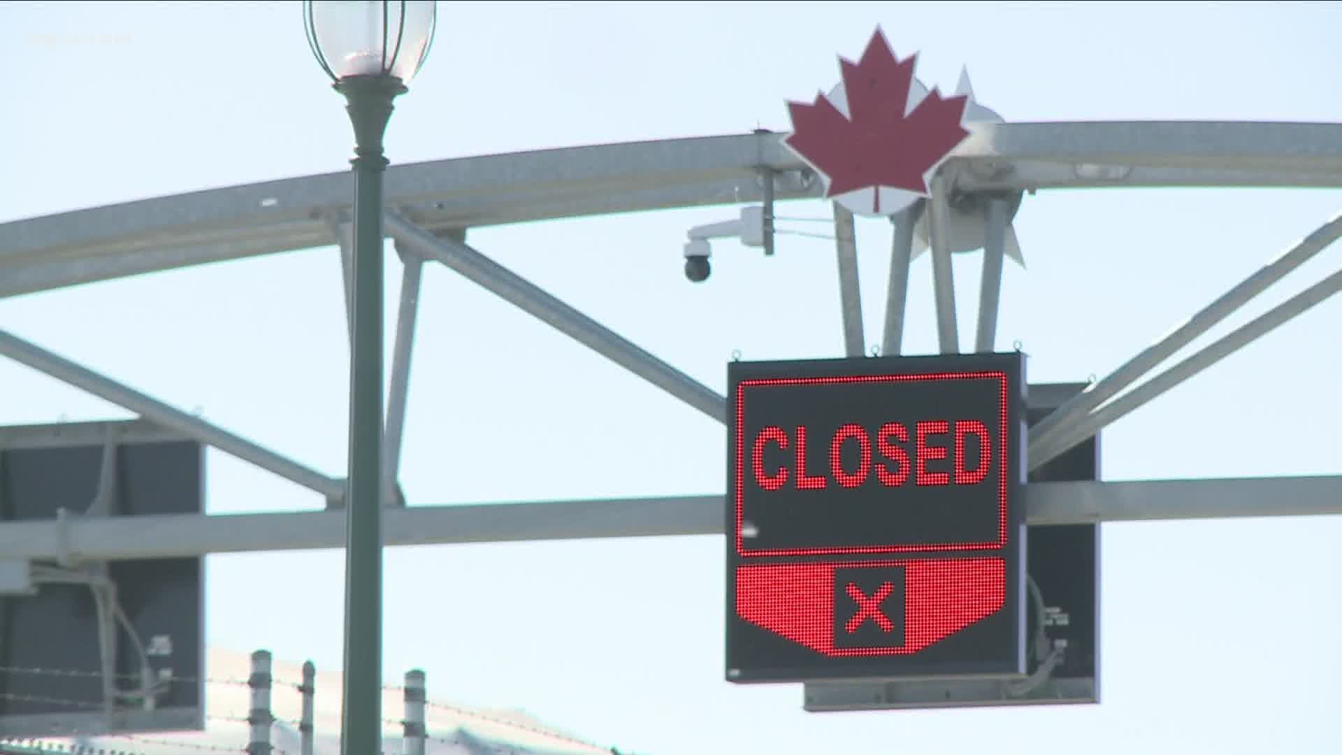 The U.S and Canada agreed to extend its border restrictions until late July. This not only impacts people with property over there, but also could impact the locals.