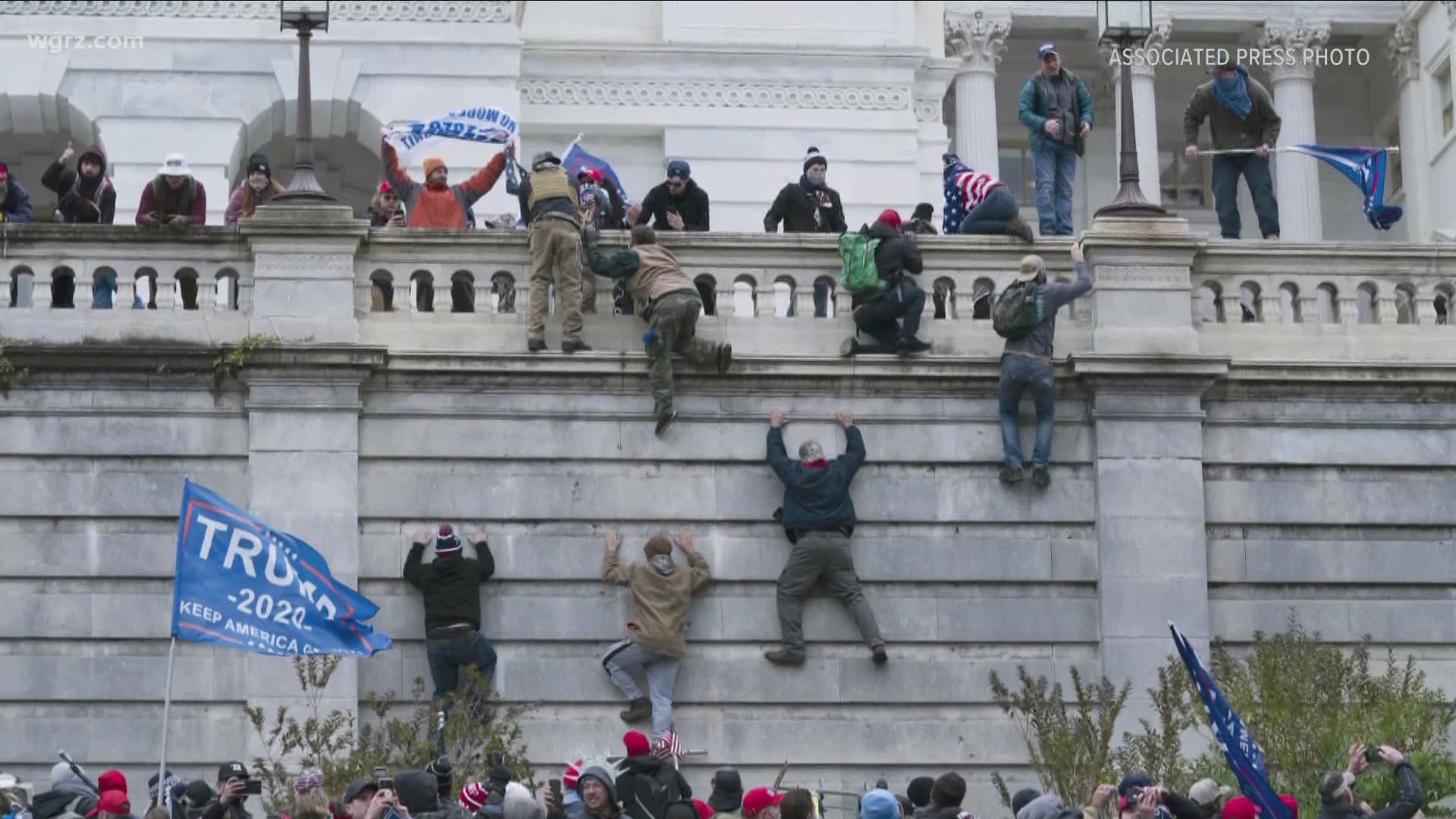 What is the punishment for rioters at the Capitol?