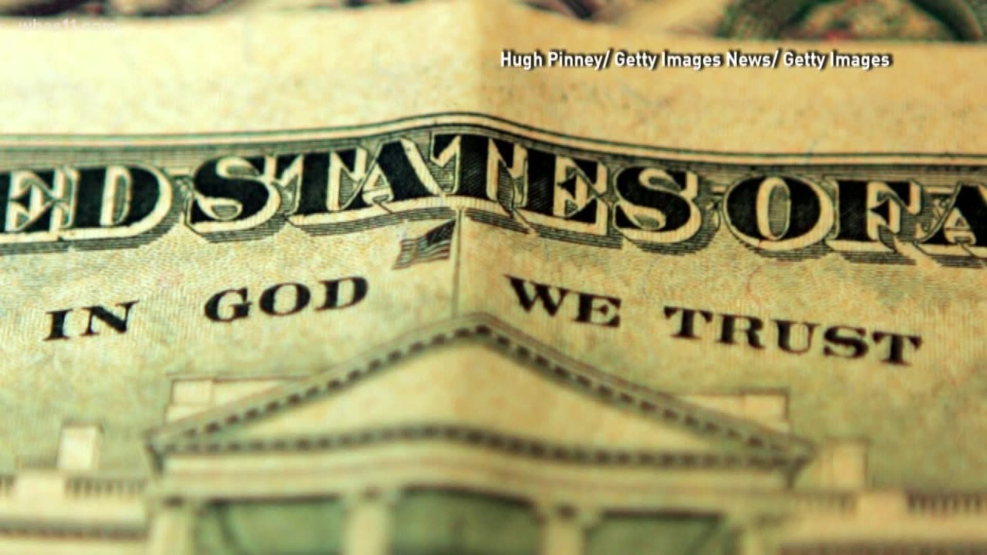 Rep. Brandon Reed is pushing for the phrase "In God We Trust" to be displayed inside Kentucky's public schools
