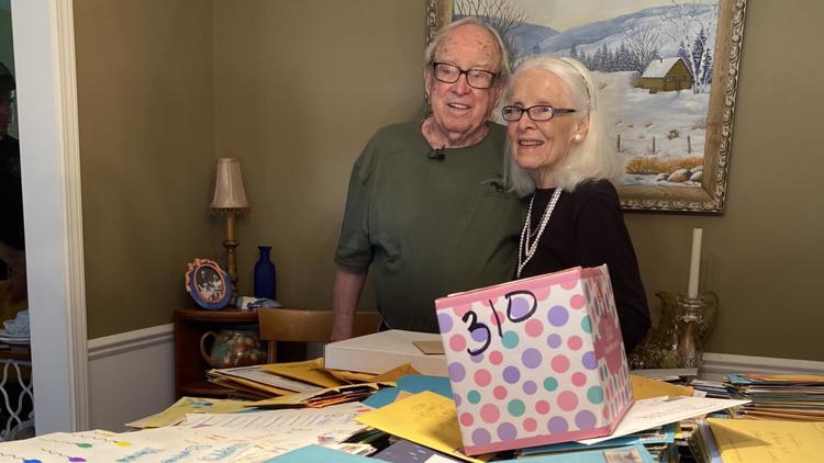 World War II veteran celebrates 100th birthday with more than 10,000 cards