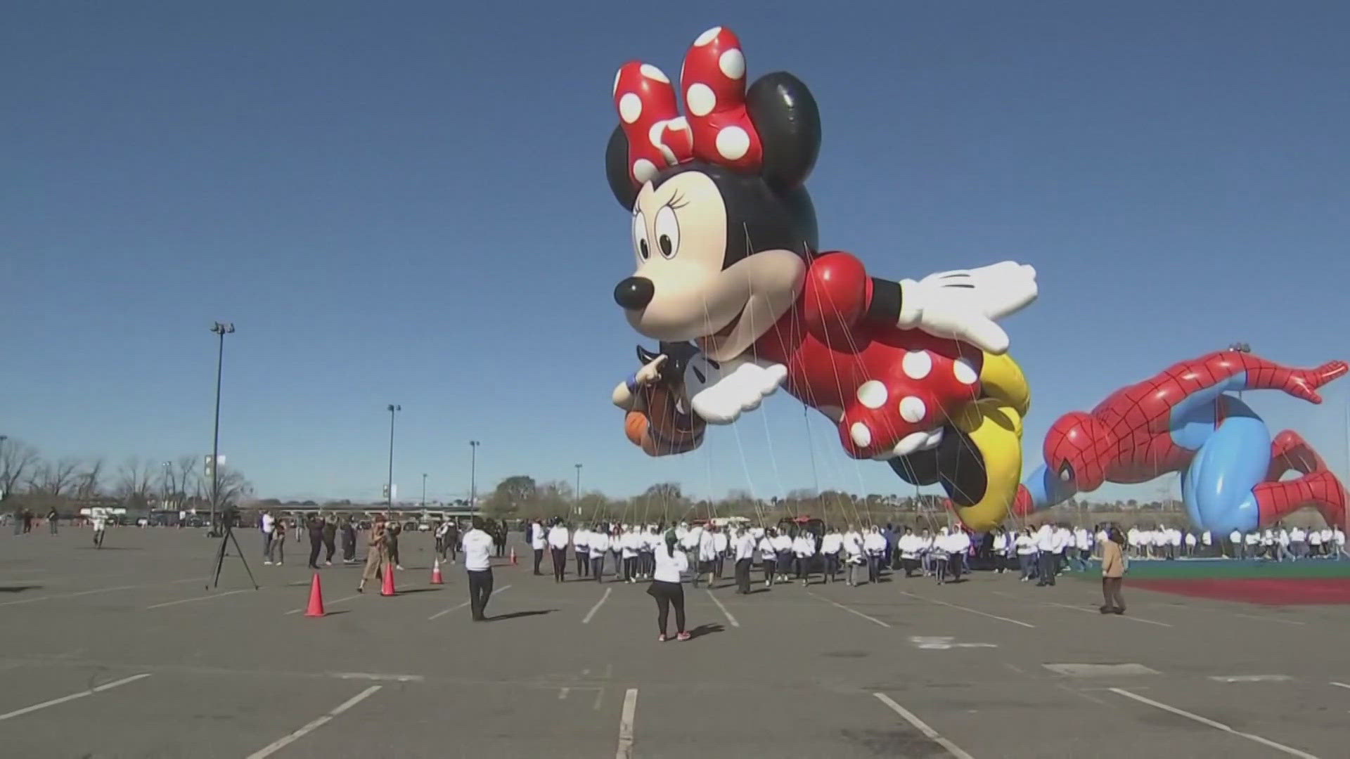 The balloons for the 2024 Macy’s Thanksgiving Day Parade have gotten their first test run over the weekend.