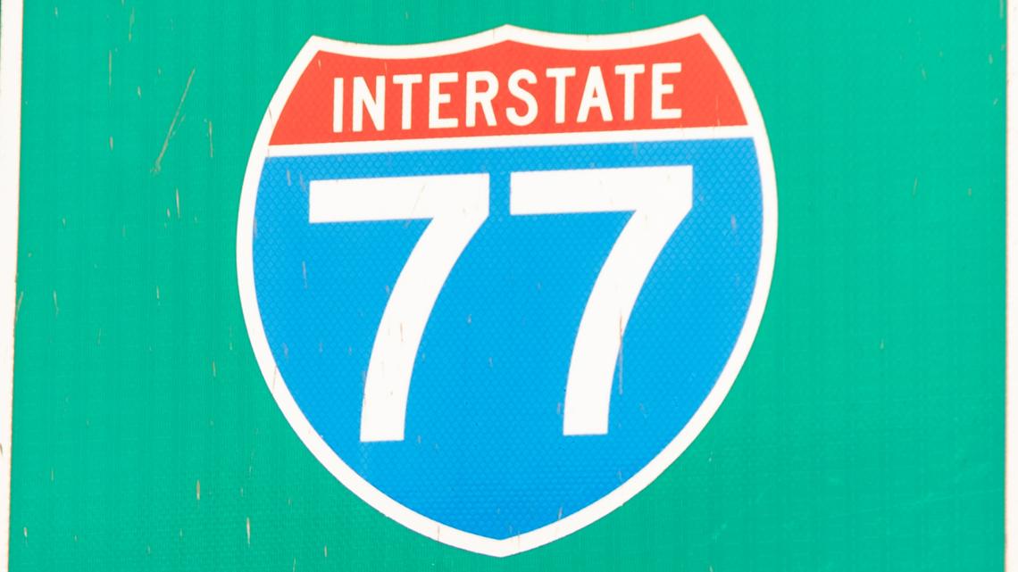 The crash happened around 10:15 a.m. on I-77 near mile marker 64.