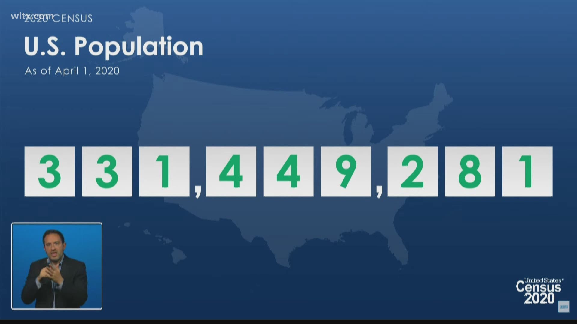 South Carolina’s population has grown by double-digit percentage points for the fifth decade in a row, according to the U.S. Census Bureau.