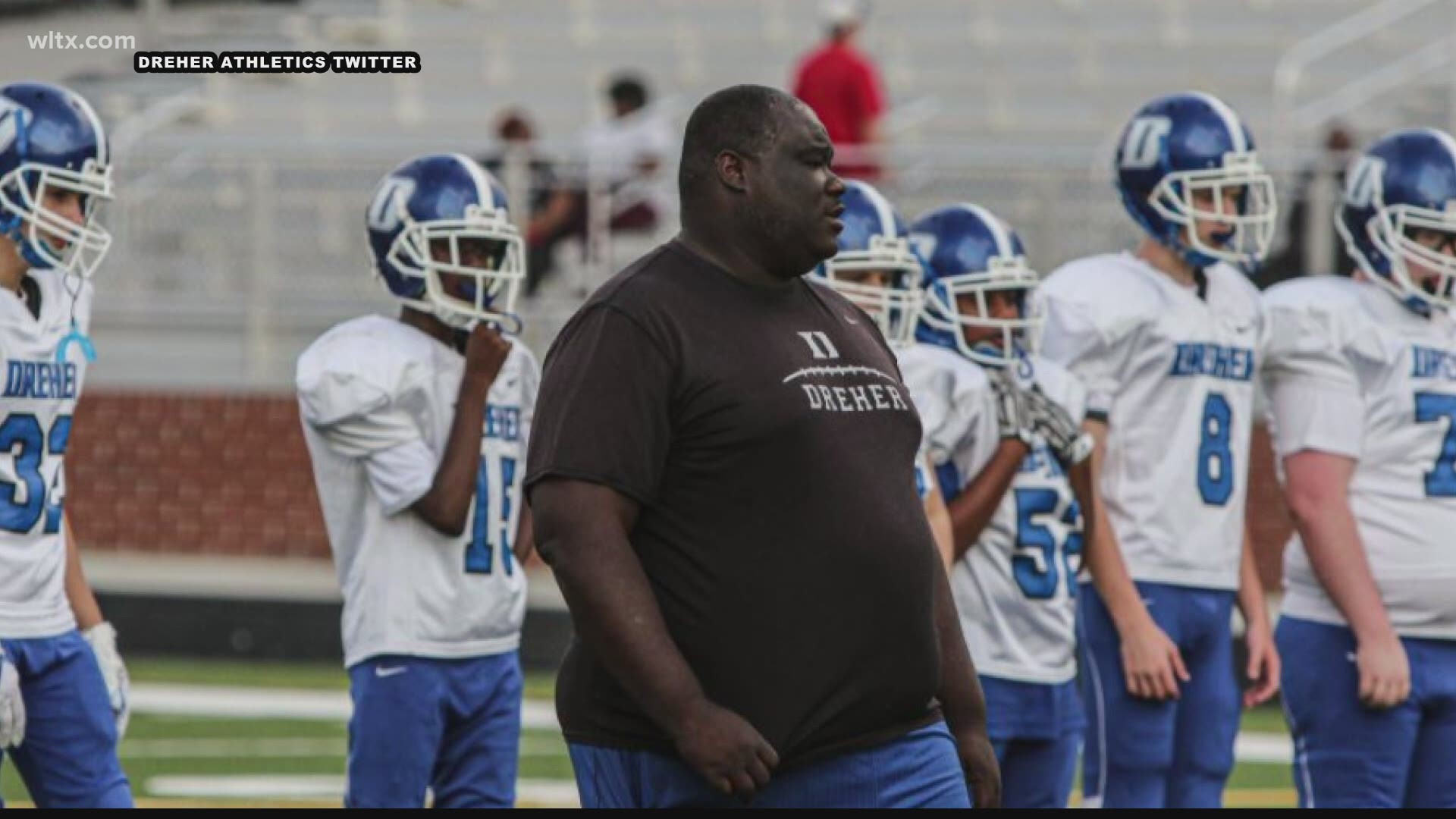 Damien Jackson was the football team's offensive coordinator and also coached the girl's track and field team.