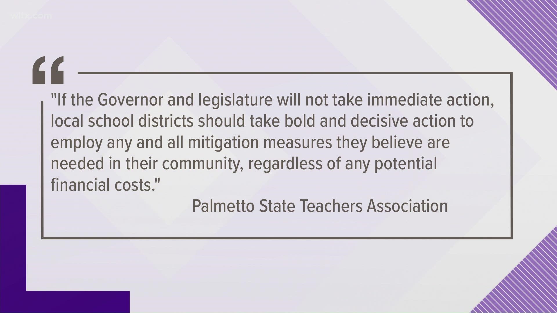 House Minority leader is calling for a special session to allow lawmakers to overturn the budget proviso banning mask mandates.