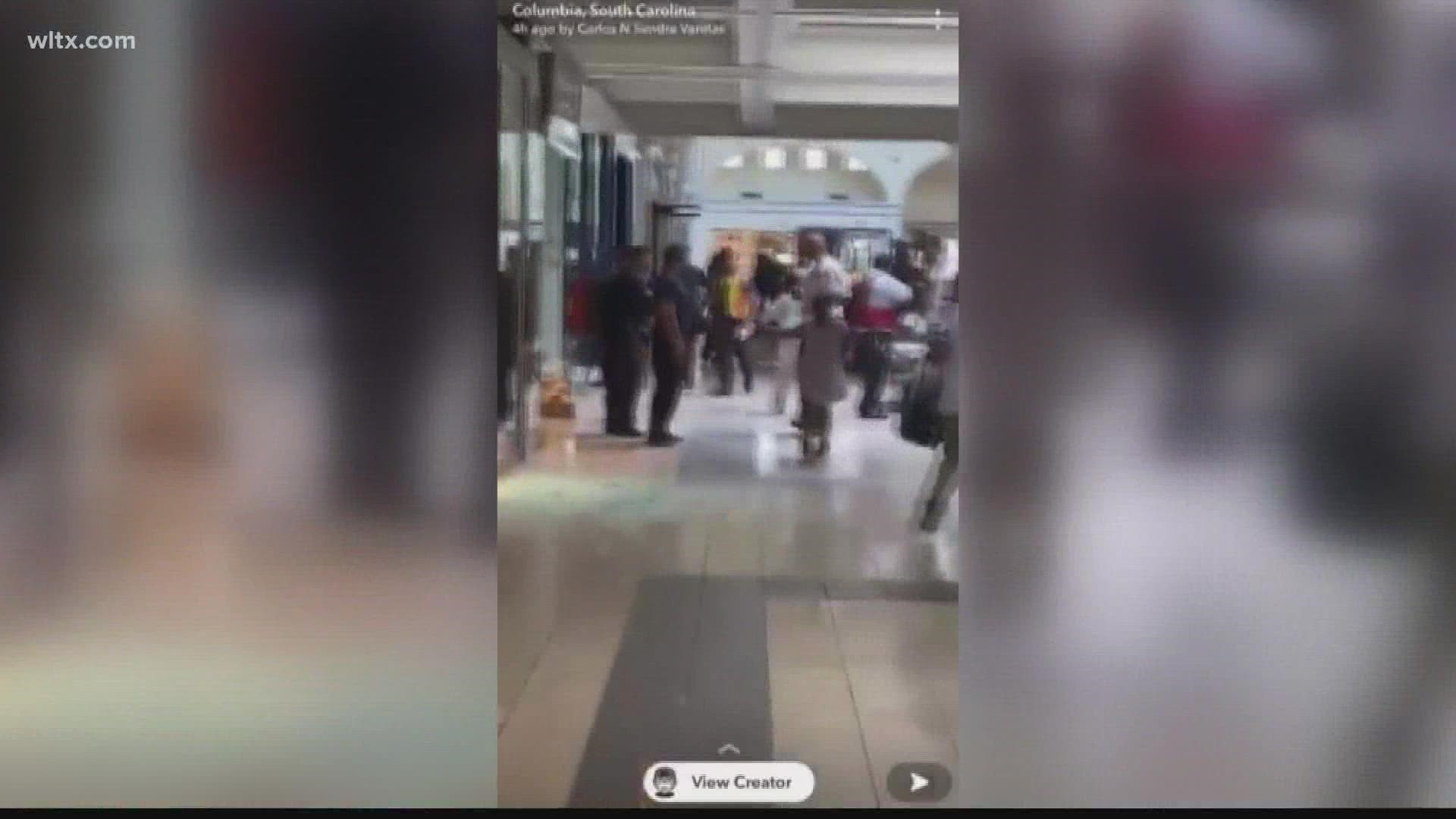 People who were in the Columbiana Centre Mall in South Carolina when shots rang out describe the frantic chaos.