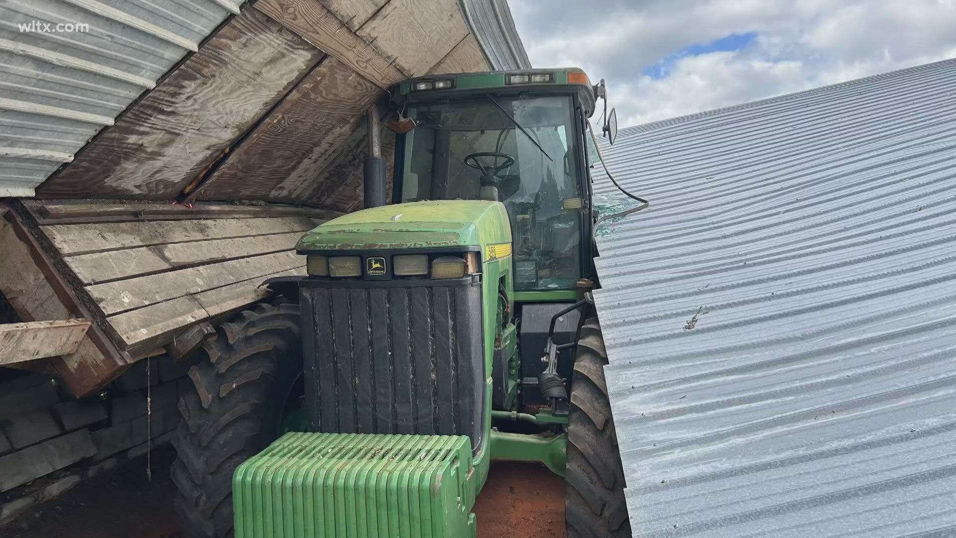 Local farmers talk about what Hurricane Helene did to their crops and property.