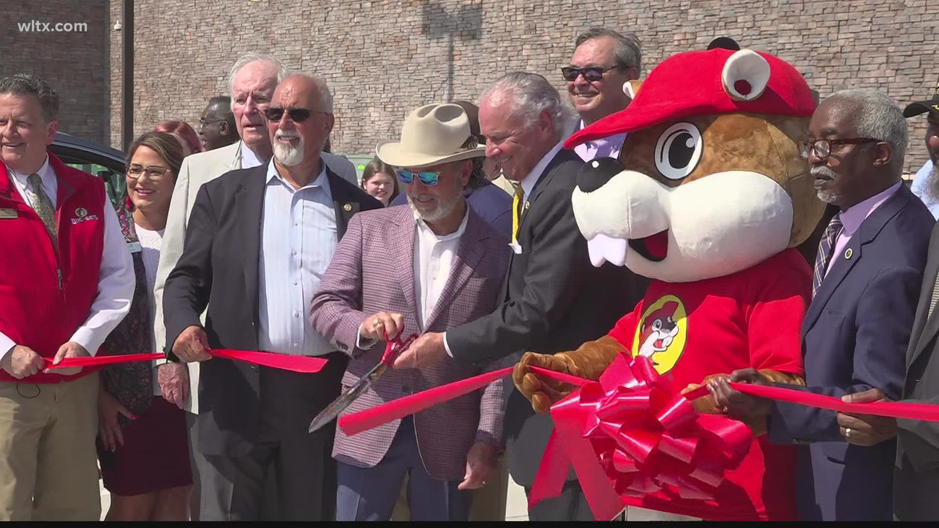 Buc-ees is now open in Florence, South Carolina. Josh Lewis takes us there.