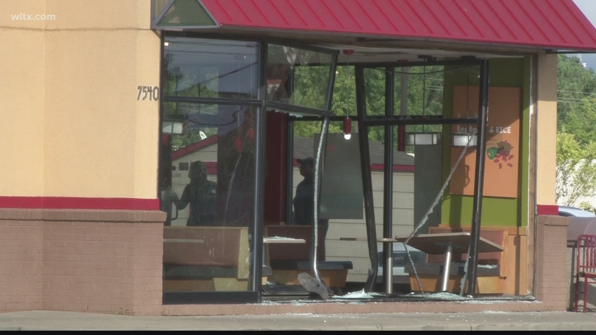 The incident happened at the Popeyes in the 7400 block of Garners Ferry Road, which is near the Walmart shopping center complex.