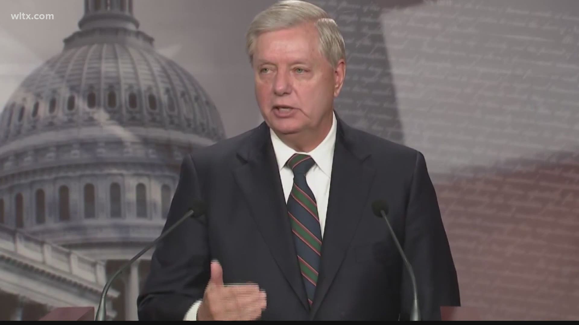 On Friday Senator Lindsey Graham answered questions during a zoom press conference.