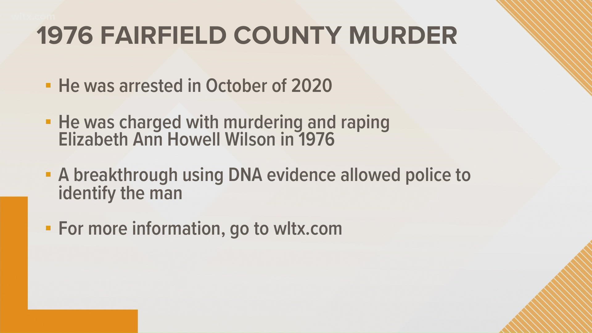 A man has pleaded guilty to a charge that he murdered a woman in South Carolina almost 46 years ago, a case wasn't solved until decades later.