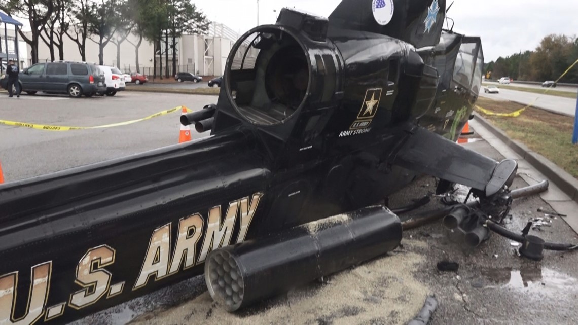 Historic "Annie" helicopter damaged by drunk driver