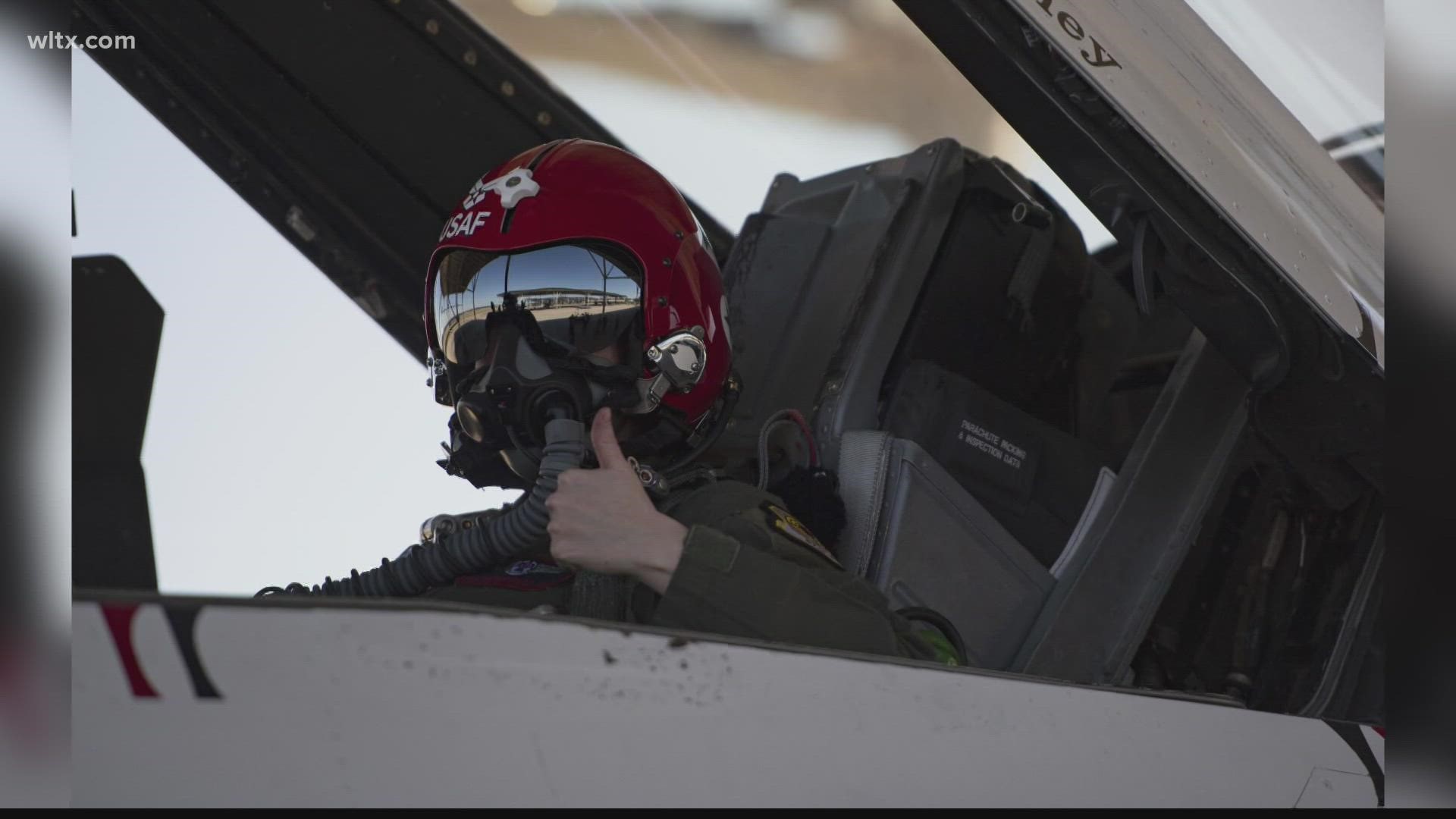 Jessica Varney has spent the last year working to prevent military and veteran suicides. On Friday, the Air Force Thunderbirds treated her to the ride of a lifetime.