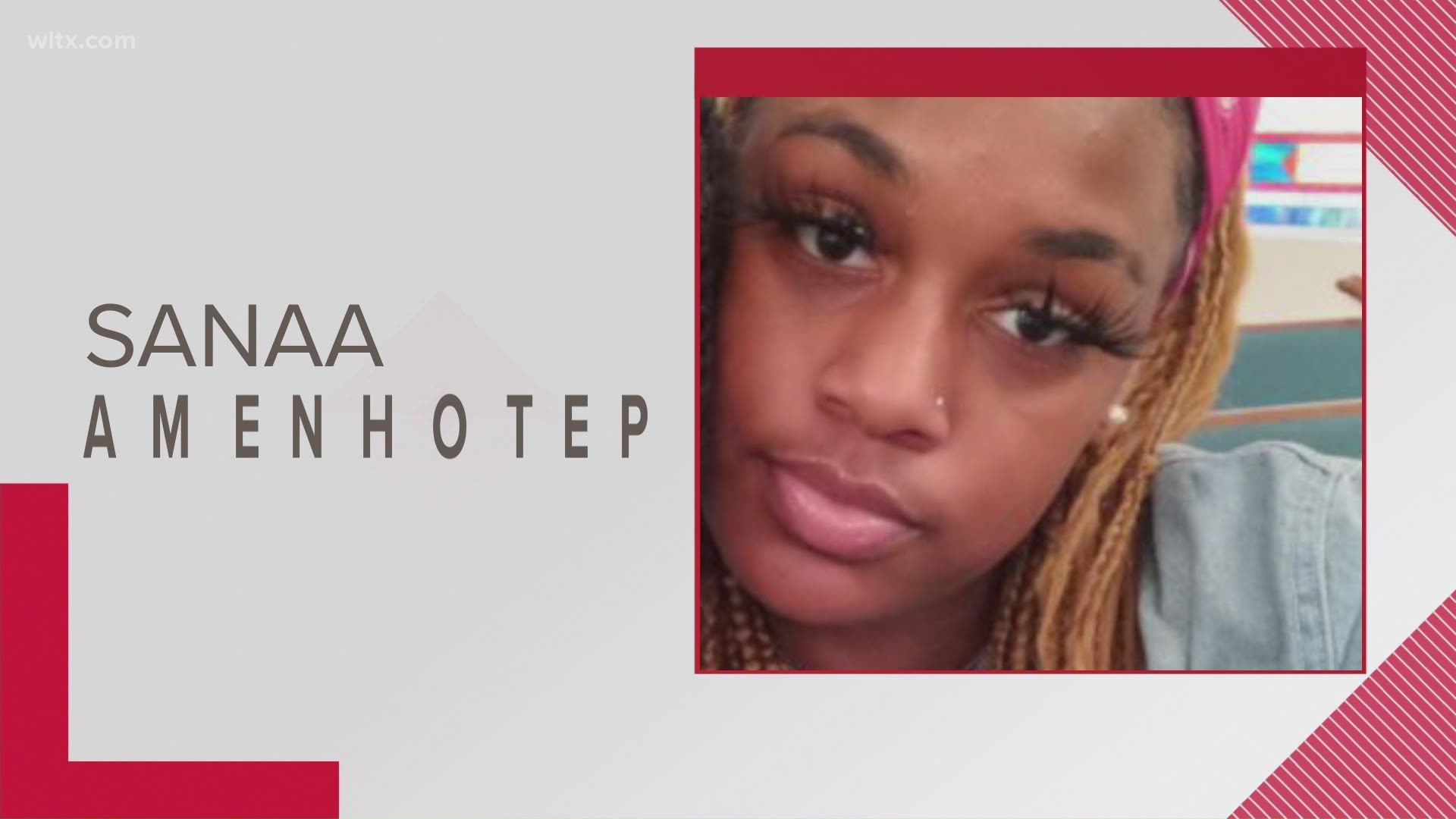 Sanaa Amenhotep was last seen leaving her northeast Columbia residence on April 5