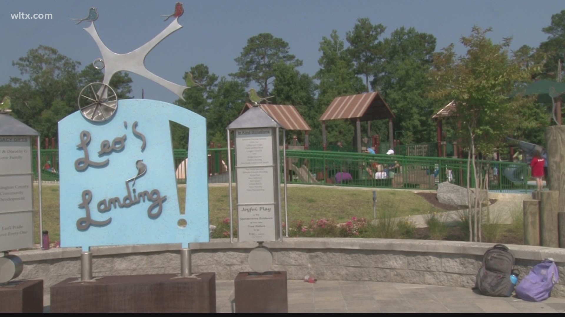 Adam Bugenske, of Leo's Pride Foundation "The hope was, what was the designed for the playground was, any child, any adult that comes here. Any age, any ability"