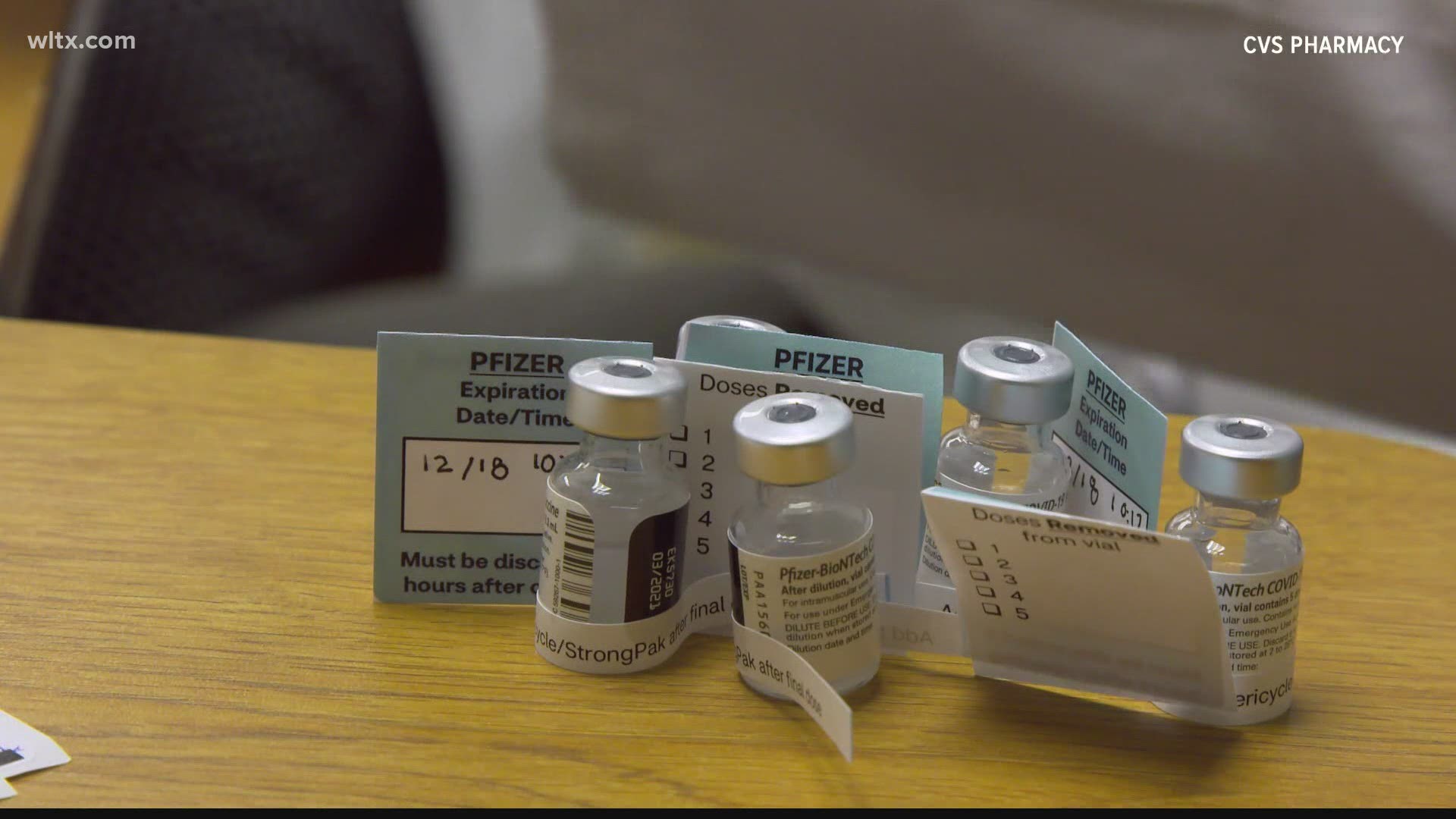 Hospital officials say they are receiving about a quarter of first doses that they requested.