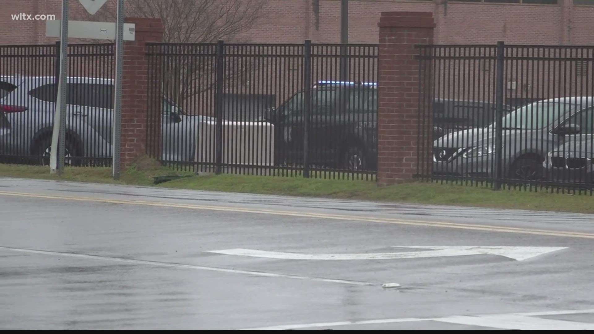 Two officer where injured in a fight between two students at Lower Richland High School.